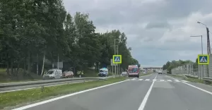 Potrącenie na krajowej jedynce - 06.08.2022