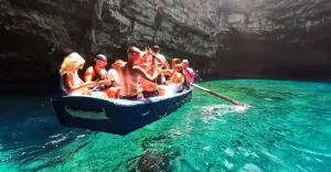 Melissani Kefalonia shutterstock 2335717659