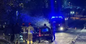 Interwencja służb ratunkowych na ulicy Kotulińskiego w Czechowicach-Dziedzicach - 7.01.2024