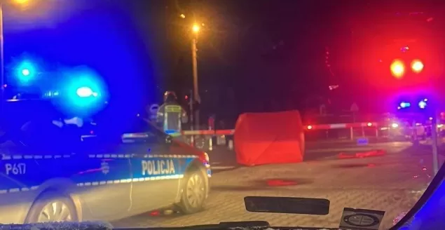 śmiertelne potrącenie przez pociąg ICC