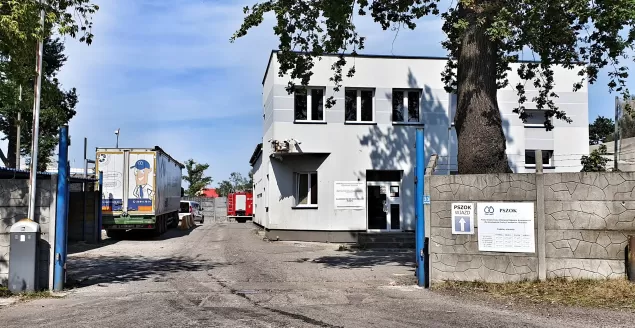Interwencja straży pożarnej przy ul. Prusa - 28.07