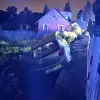 [FOTO] Nocne harce w Janowicach. Młody kierowca przejdzie do historii i będą go długo pamiętać