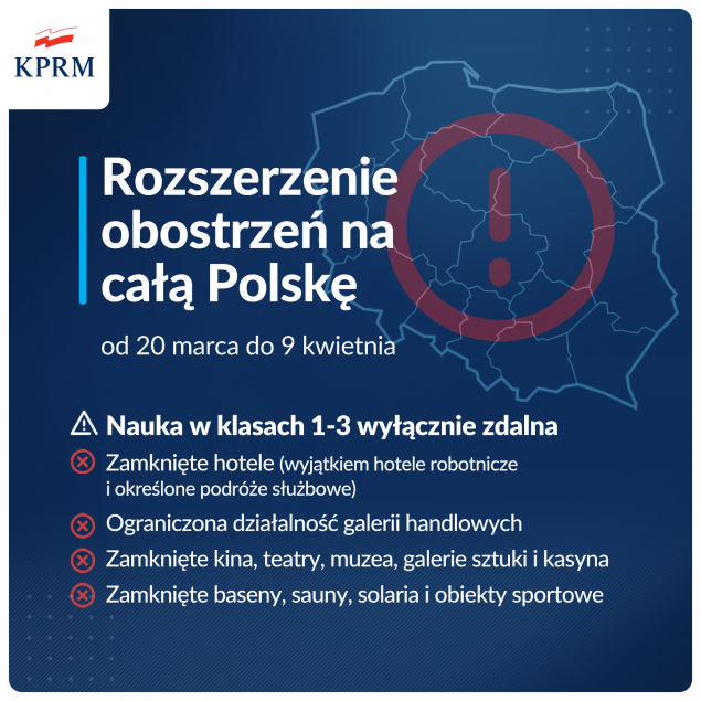 obostrzenia - 17.03.2021