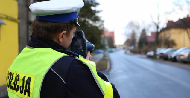 Policja, kontrola, prędkość, radar