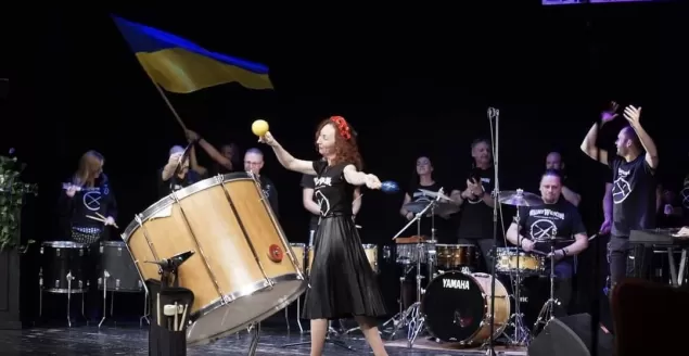 Bielska Scena Kabaretowa - występ grupy "Walimy w kocioł"