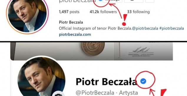 konto, beczała, facebook