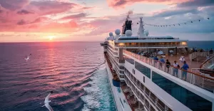 cruise sunset