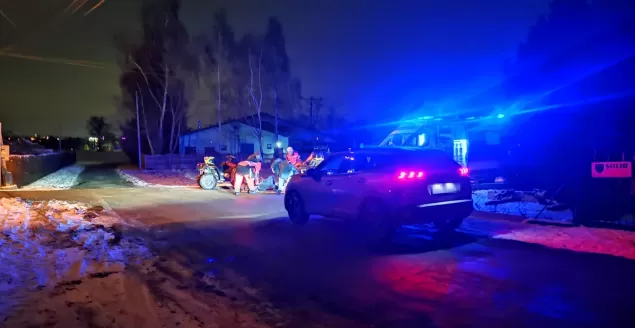 Wypadek w Czechowicach-Dziedzicach - 23.12.2021