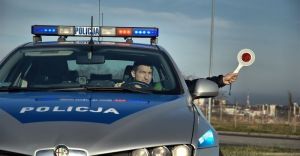 kontrola drogowa, policja