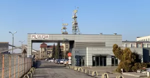 Kopalnia silesia, brama, pg silesia, wjazd