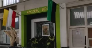 Z ołtarza św. Barbary usunięto flagę Solidarności. Działacze związku mówią o prowokacji