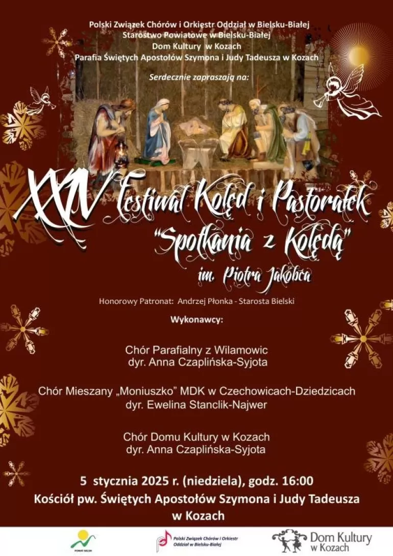 Koncert w ramach Festiwalu "Spotkania z kolędą" w kościele pw. Opatrzności Bożej w Ligocie