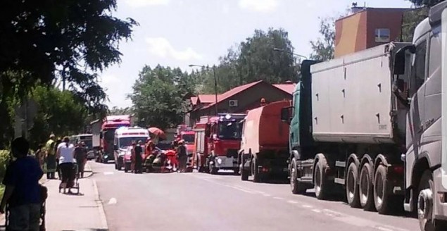 wypadek, potrącenie
