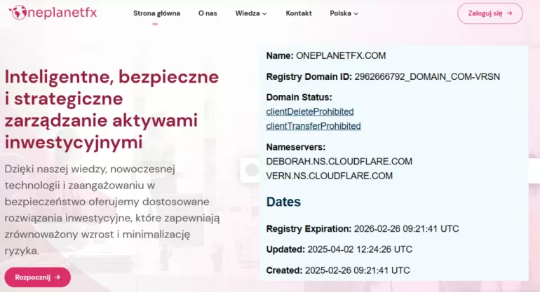 OnePlanetFX.com opinie - Wypłaty