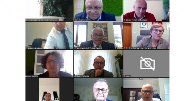 Konwent Powiatów Województwa Śląskiego co tydzień w formie on-line
