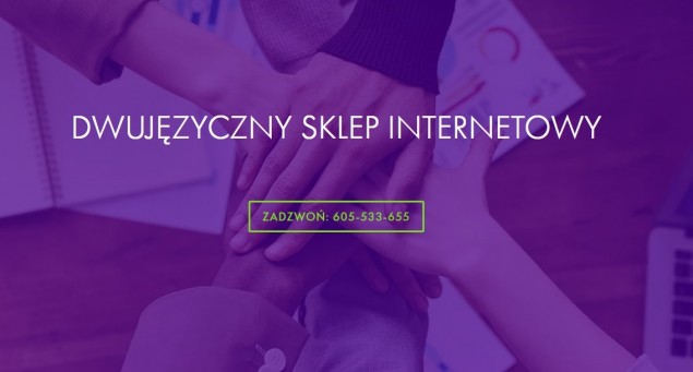 Dwujęzyczny sklep internetowy dla firmy ze Śląska