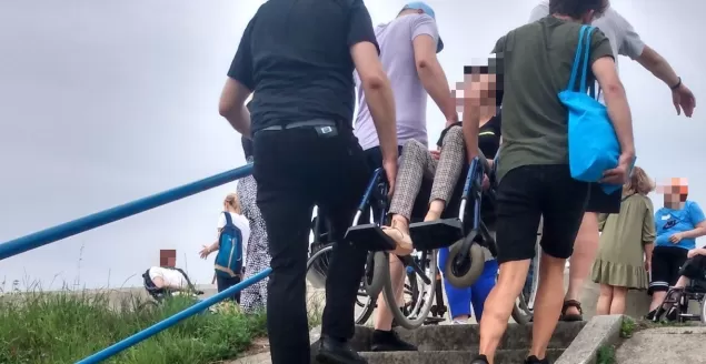 Problematyczne wejście na zaporę. Będzie dodatkowa pomoc?