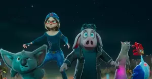 Kadr z filmu "Hitpig. Świniak zawodowiec"