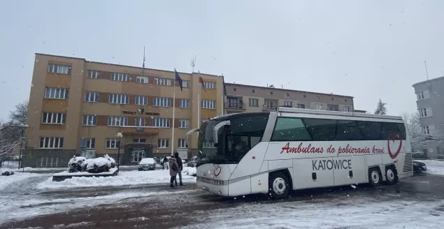 krew, krwiodawstwo, akcja, zima, urząd miejski