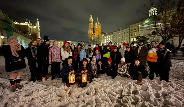 Czechowiccy harcerze będą przekazywać Betlejemskie Światło Pokoju. Jakie miejsca odwiedzą?
