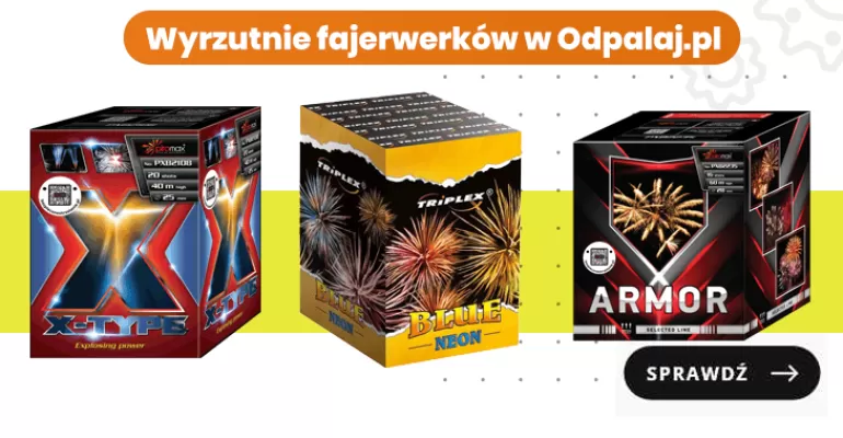 wyrzutnie fajerwerków