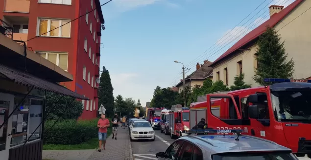 straż, pożar, jagielońska
