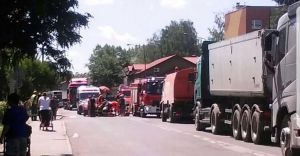 wypadek, potrącenie