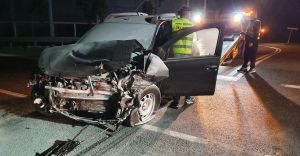 Wypadek na DK-1 w Goczałkowicach-Zdroju - 20.09.2019