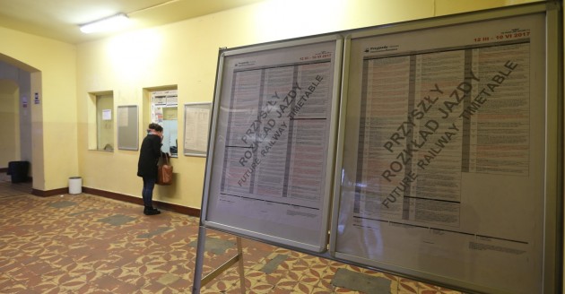 Dworzec główny PKP, rozkład jazdy, kasa, bilet