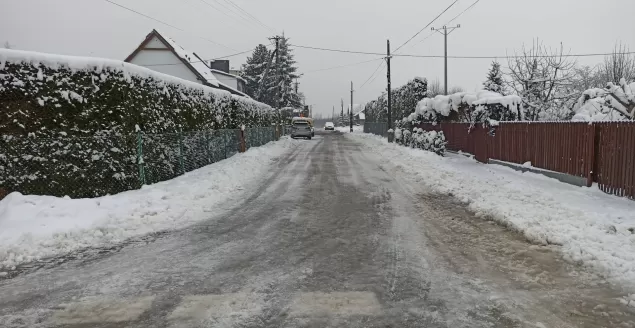 Ulica źródlana po środowej awarii - 15.12.2022