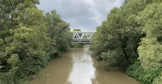 Przekroczony stan ostrzegawczy w Wiśle - 6.08.2021