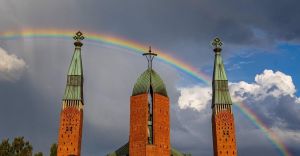 Czechowice,CzechowiceDziedzice,Południowe,Tęcza,Kościół,StanisławNiemczyk,Lato,Sierpień,Love