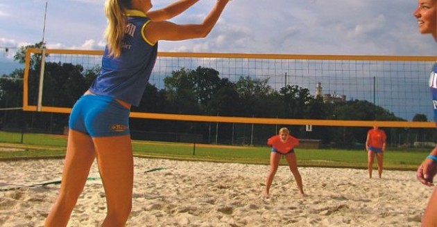 Trwa liga siatkówki plażowej