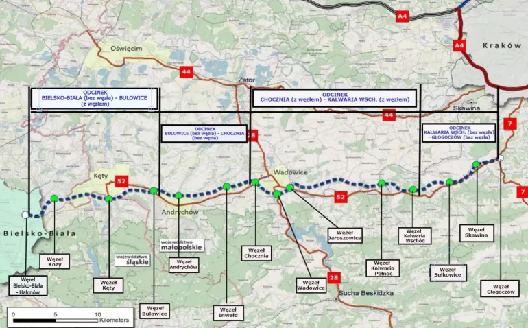Ogłoszono przetarg na projekt fragmentu Beskidzkiej Drogi Integracyjnej