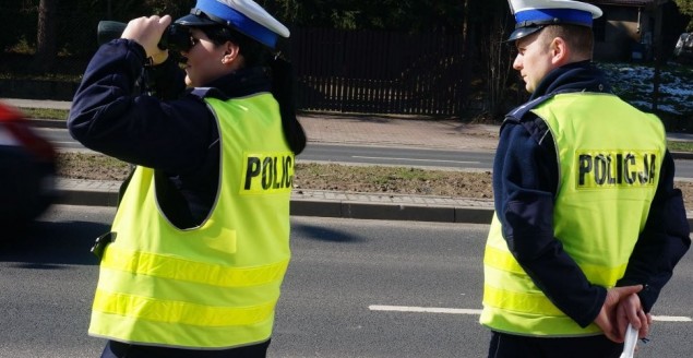 kontrola drogowa, policja