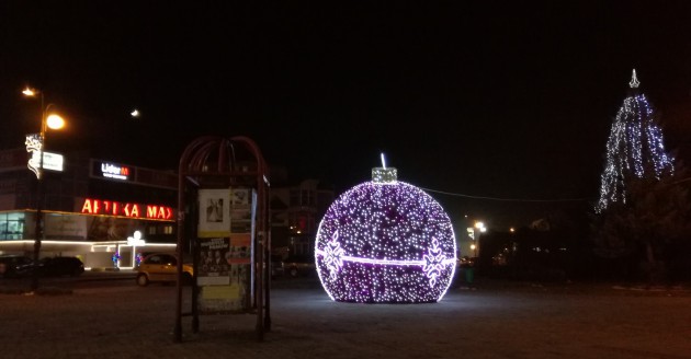 Iluminacje świetlne, święta, Boże Narodzenie