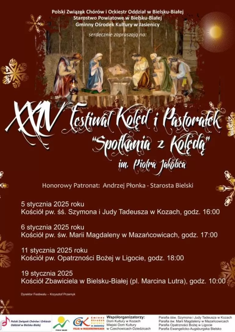 Koncert w ramach Festiwalu "Spotkania z kolędą" w kościele pw. Opatrzności Bożej w Ligocie