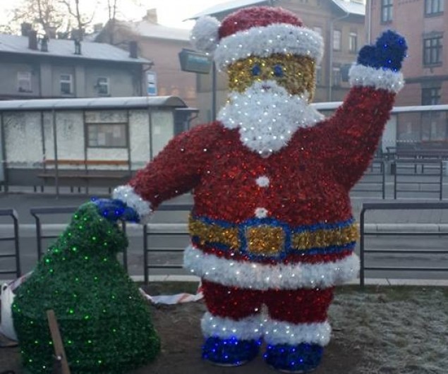 Mikołaj, ozdoba święta świąteczna