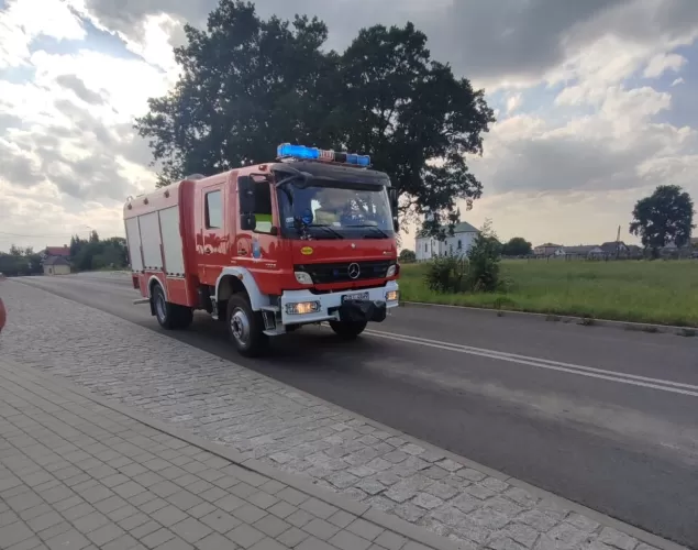 Interwencja straży pożarnej w Bronowie i Ligocie - 3.07.2023