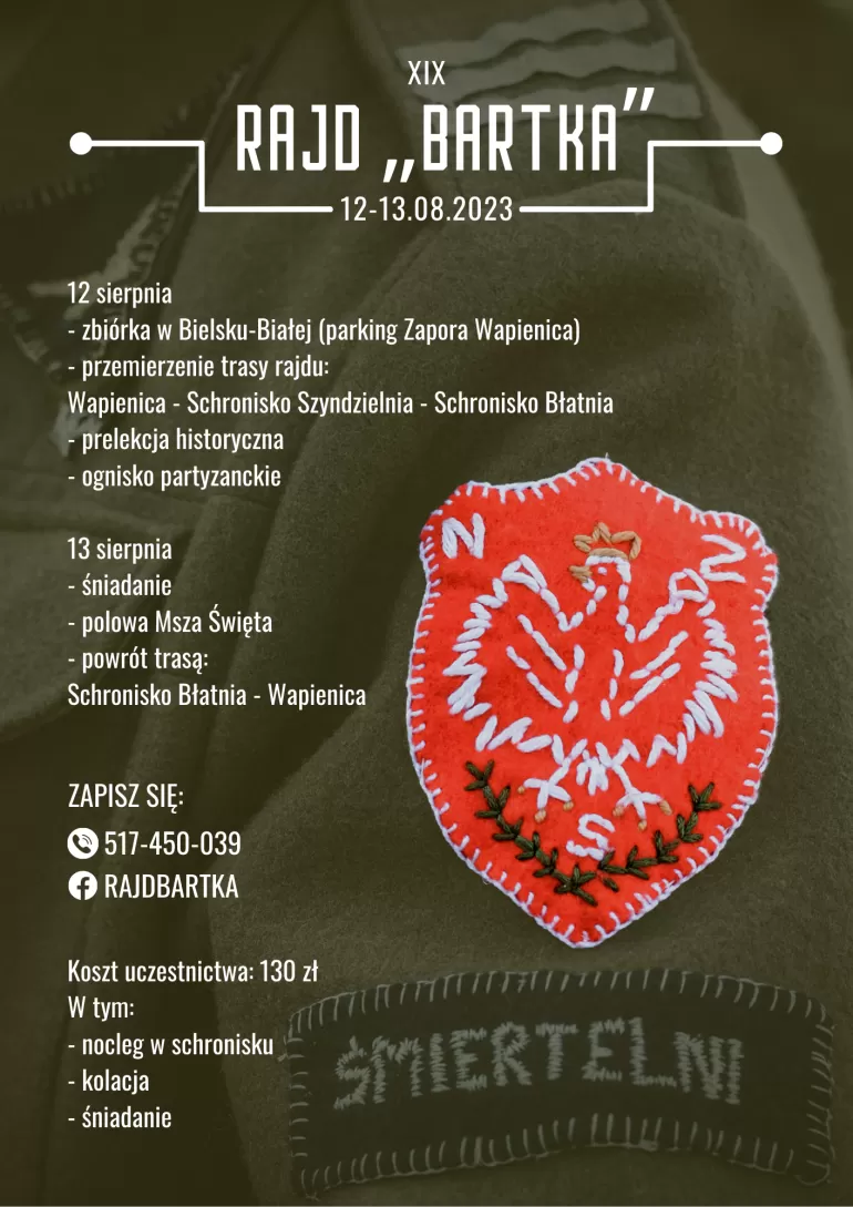 Przed nami Górski Rajd
im. Henryka Flame „Bartka”. Zapisy