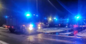 Pożar w bloku przy Kochanowskiego. Ewakuowano 55 osób
