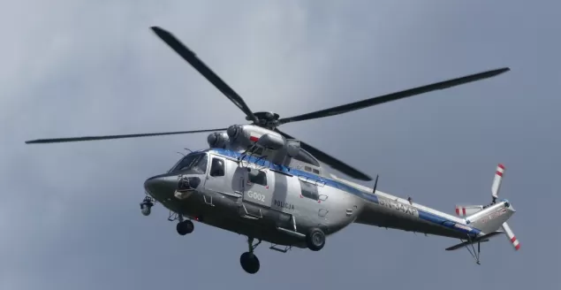 Policyjny śmigłowiec PZL W-3 "SOKÓŁ"