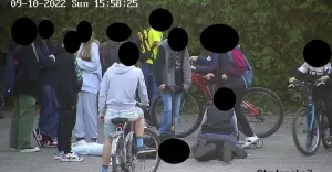 Interwencja służb ratunkowych na boisku szkoły podstawowej - 9.10.2022