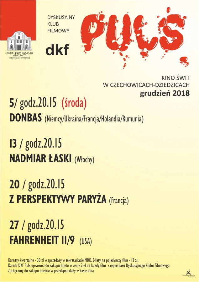 Miejski Dom Kultury,Kino Świt