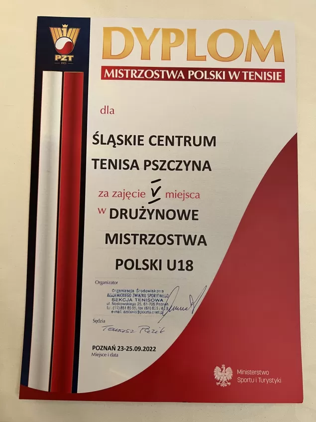 Restauracja La Grande,Śląskie Centrum Tenisa