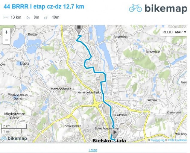 Mapa I etapu