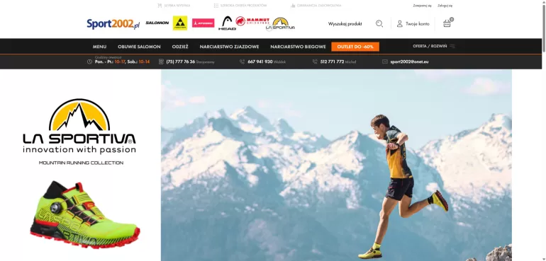 Sklep sportowy online – Sport2002