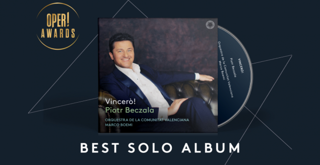 Płyta Piotra Beczały z tytułem "Najlepszy Album Solowy"