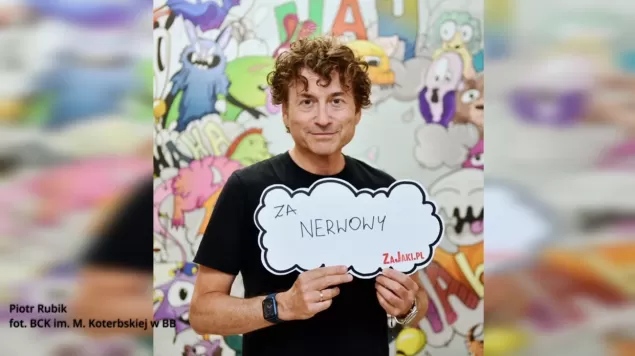 Akcję wspiera Piotr Rubik