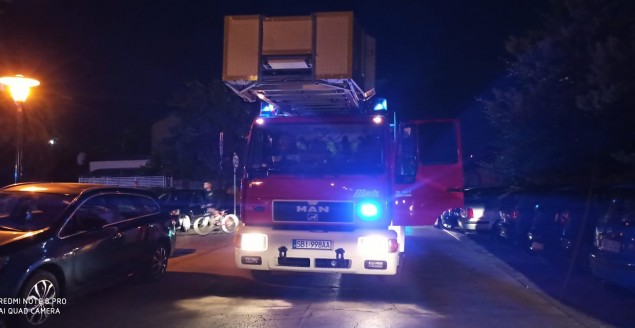 Przypalony posiłek powodem interwencji straży przy ul. Traugutta